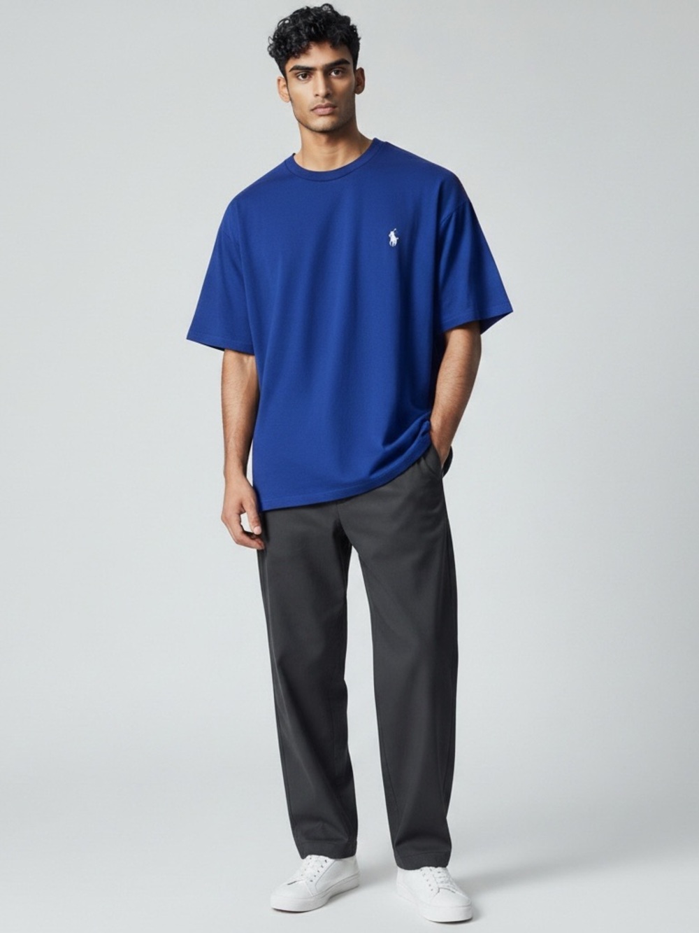 Polo Ralph Lauren Men’s XL Custom Slim Fit Blue Pony Logo T-Shirt